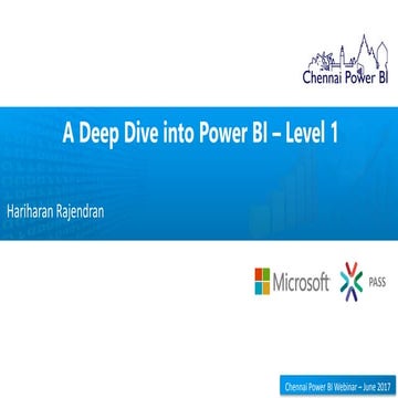 CPBIG - A Deep Dive into Power BI