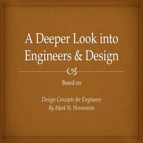 A Deeper Look into Engineers & Design