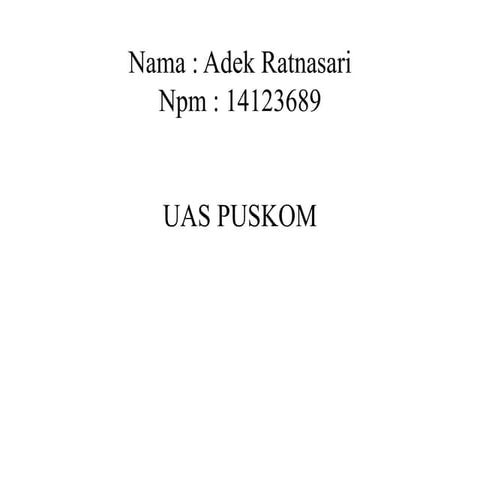 Adek | PPT