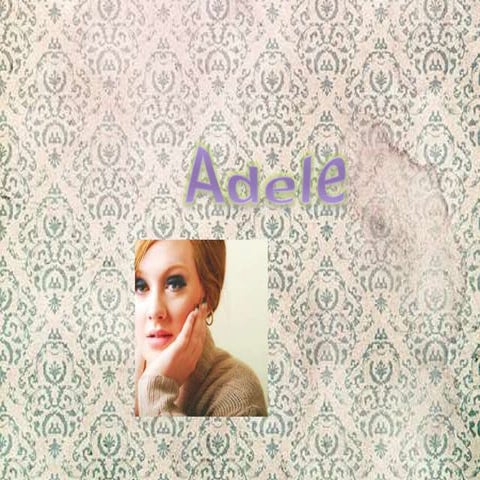 Biography Adele | PPTX