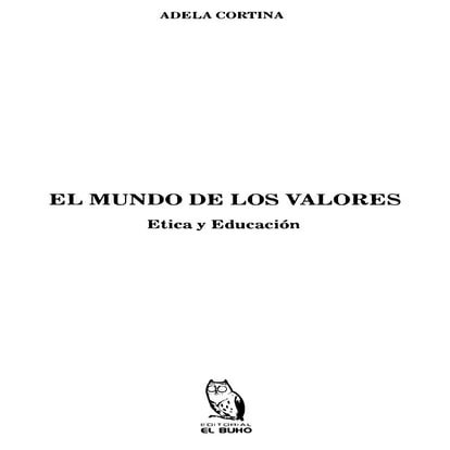 Adela cortina-el-mundo-de-los-valores