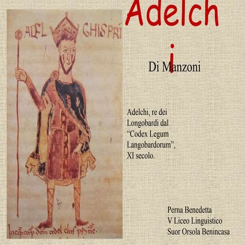 L'adelchi | PPTX