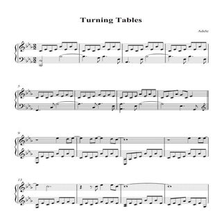 Turning Tables - Adele