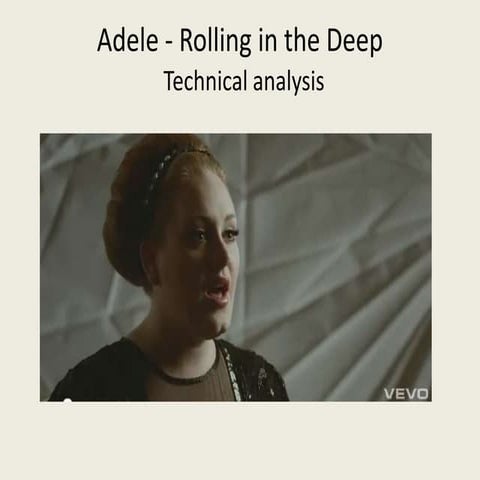 Adele Rolling in the Deep - Technical Analysis