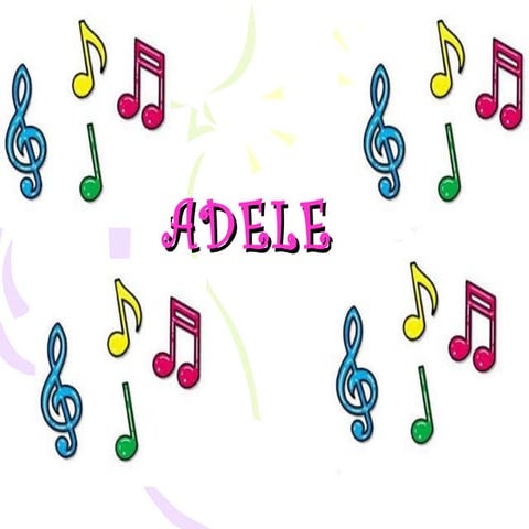 powerpoint de adele | PPTX