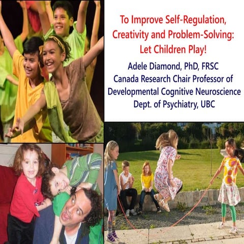 Self-Regulation, Creativity, and Problem-Solving Through Play