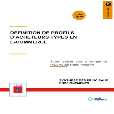 DEFINITION DE PROFILS D’ACHETEURS TYPES EN  E-COMMERCE