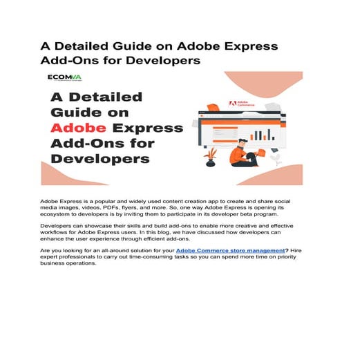 A Detailed Guide on Adobe Express Add-Ons for Developers.pdf