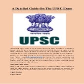 A detailed guide on the upsc exam
