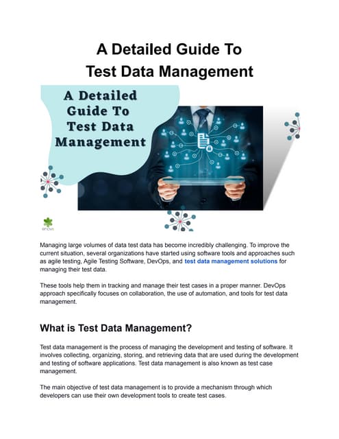 A Complete Guide to Test Data Management (TDM).pdf