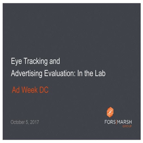 Using Eye Tracking to Improve Ad Effectiveness