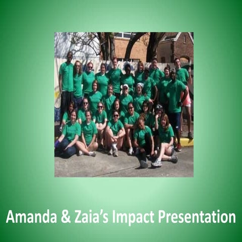 2011 Marietta College Impact Presentation