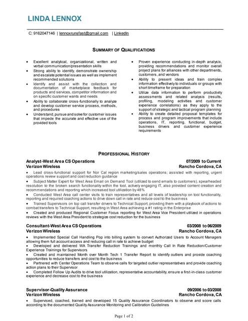 Linda_Lennox_Resume_11_ 2015