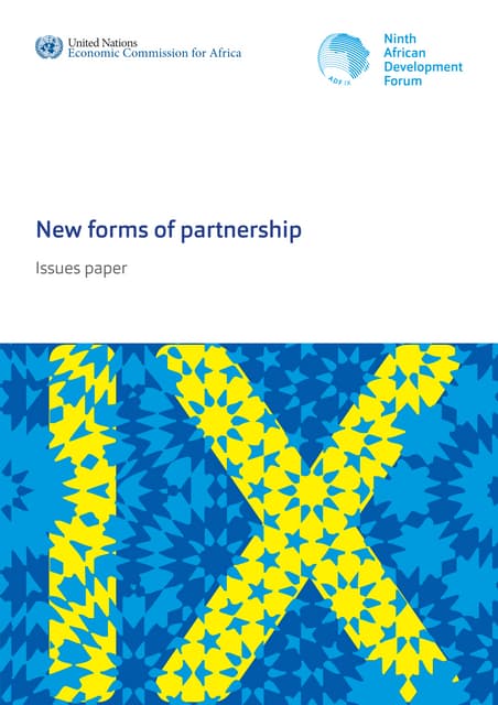 ADF: New Forms of Partnership
