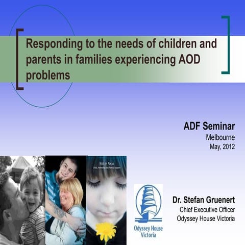 DrugInfo seminar: Responding to the needs of children and families experienci...