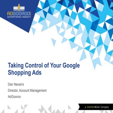 Taking Control of Your Google Shopping Ads