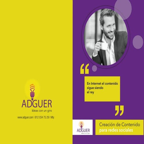 Adguer creacion de contenidos redes sociales