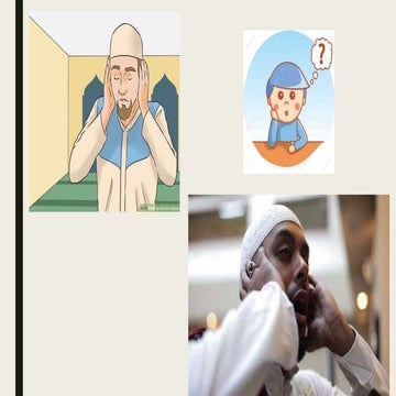 adhaan-and-iqamah etiquette to follow when we hear Adaan | PPTX