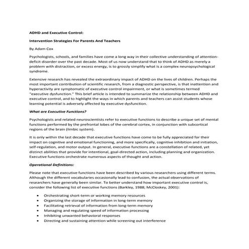 ADHD and Executive Control.pdf