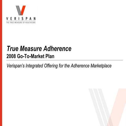 Adherence product plan v6.1