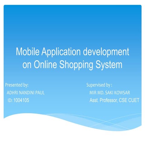 iphone apps development on online shopping