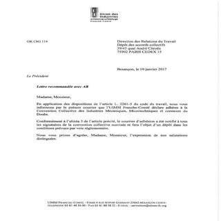 IDCC 3209 Adhésion uimm franche com...