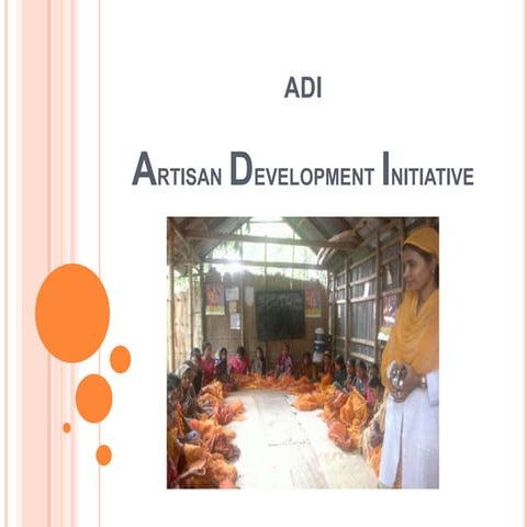Artisan Development Initiative | PPTX