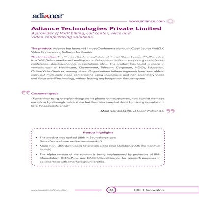 Adiance Technologies Private Limited