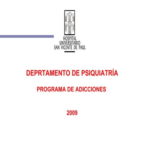 Adicciones 2010