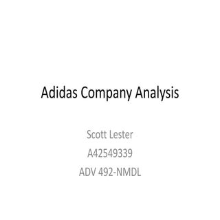 Adidas Presentation