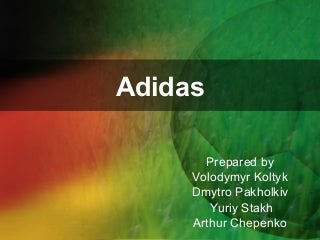 Adidas - Short History