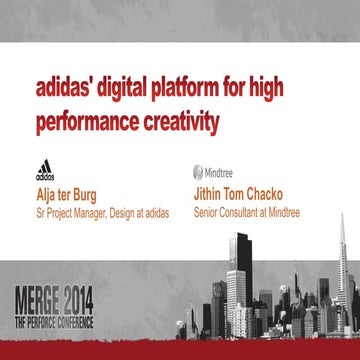 Adidas' Digital Platform for High Performance Creativity