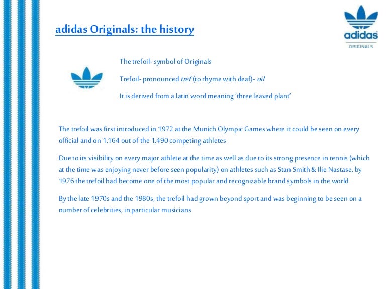 adidas brand history