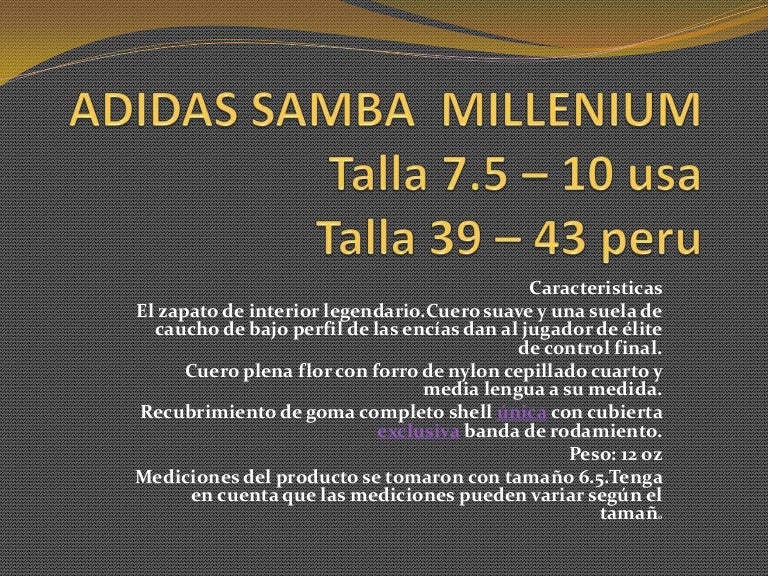 Adidas samba millenium Adidas samba millenium