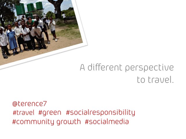 Traveling With A Different Perspective Ppt Traveling With A Different Perspective Ppt