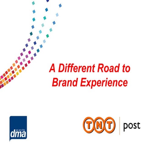 A different road to brand experience