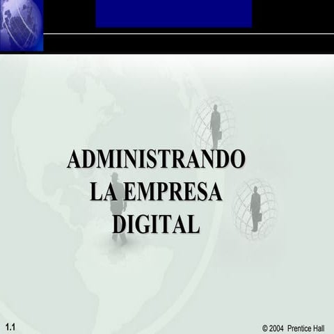 Administrando la Empresa Digital