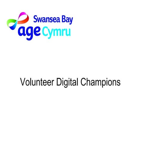 Volunteer digital champions