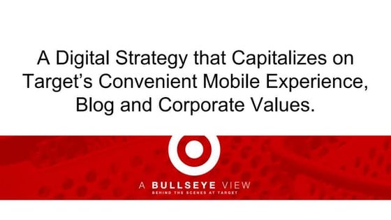 Target presentation | PPTX