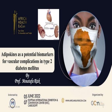 Adipokines as a potential biomarkers for vascular complications in type 2 dia...