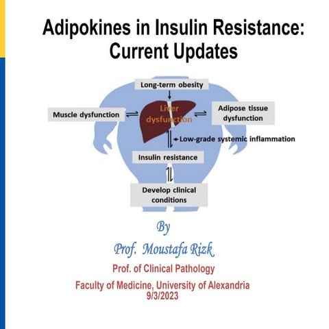 Adipokines in Insulin Resistance Current Updates.pptx