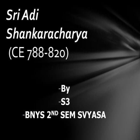 Adi shankaracharya
