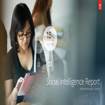 Adobe Social Intelligence Report IV 2013