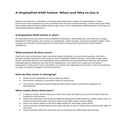 A DisplayPort KVM Switch.pdf