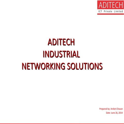 Aditech industrial networking