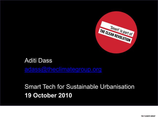 Smart Tech for Sustainable Urbanism...