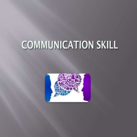communication skill | PPT