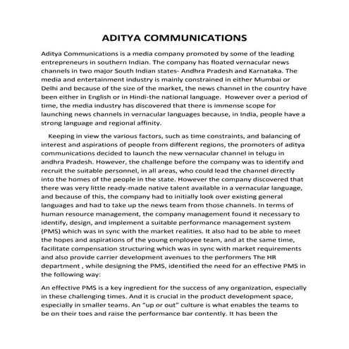 Aditya communications