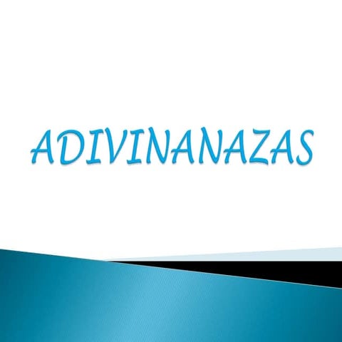 Adivinanazas