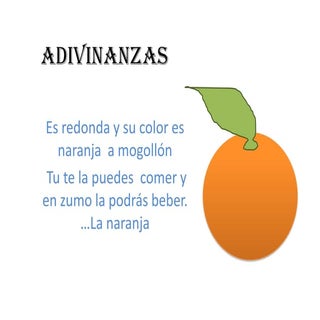 Adivinanzas